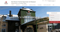 Desktop Screenshot of bayerischerhof-online.de